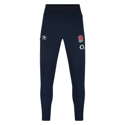 Navy Blazer - Front - Umbro Mens 23-24 Presentation England Rugby Jogging Bottoms