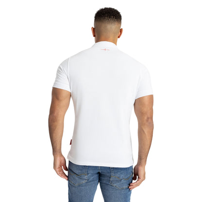 White-Red-Blue - Back - Umbro Mens 23-24 England Rugby Home Jersey