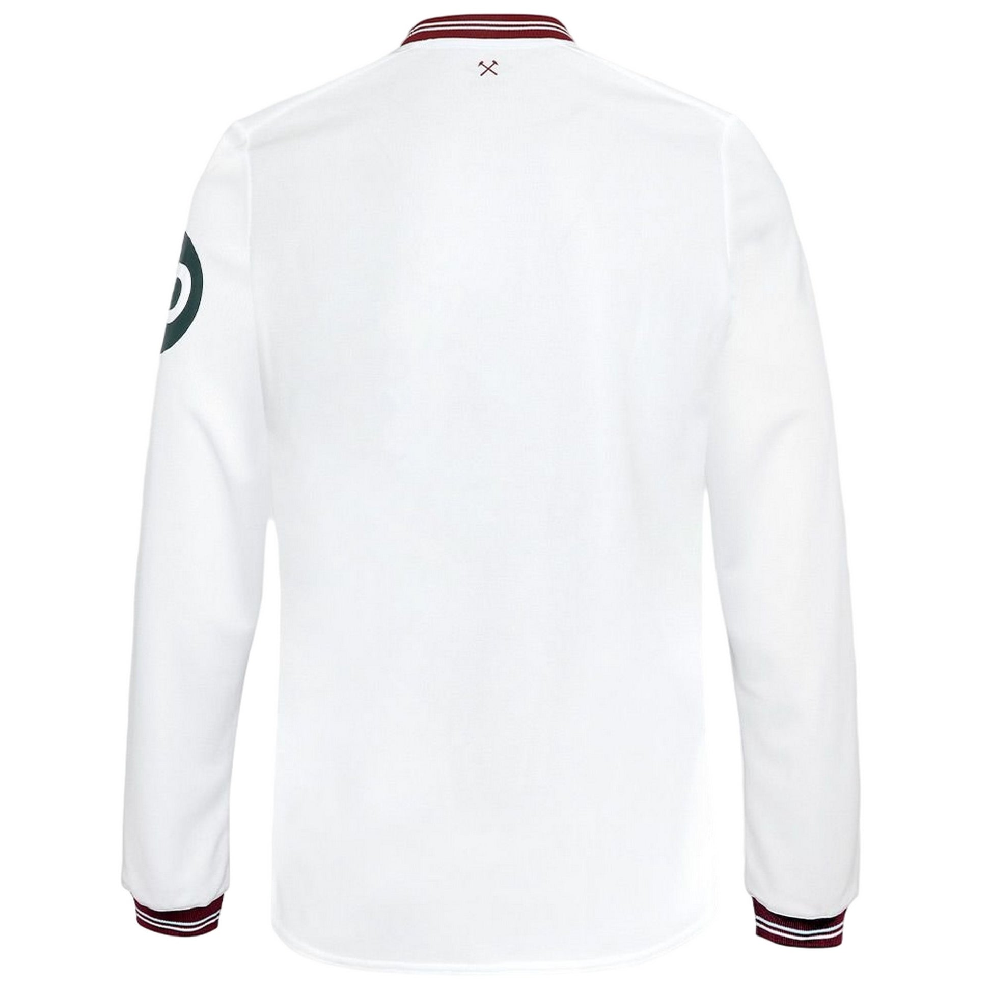 White-Claret Red - Back - Umbro 23-24 West Ham United FC Away Jersey