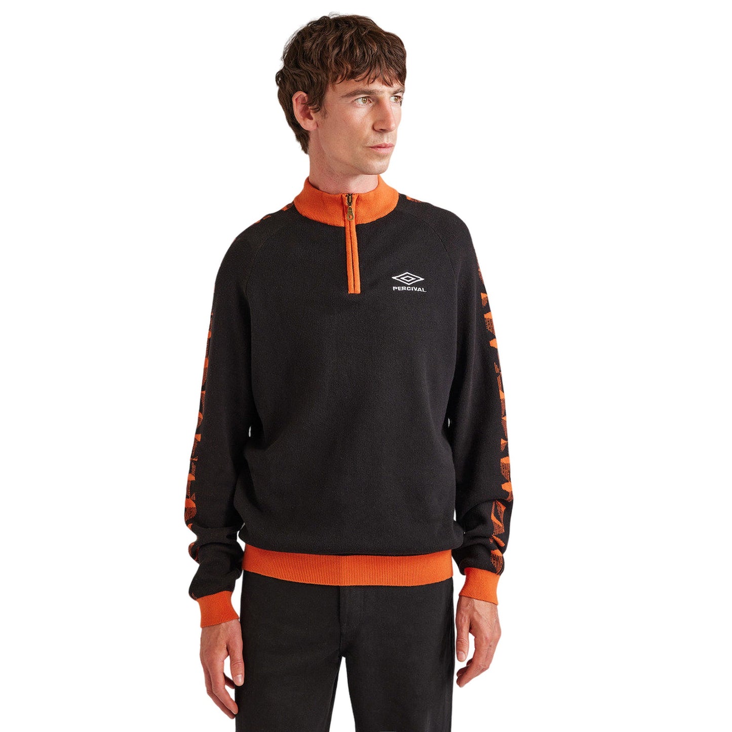 Black - Front - Umbro Mens Apres Sport Percival Sweatshirt