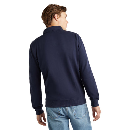 Navy Blazer - Back - Umbro Mens Dynasty England Rugby Polo Sweatshirt