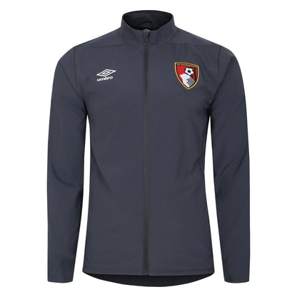 Carbon - Front - Umbro Mens 23-24 Presentation AFC Bournemouth Jacket