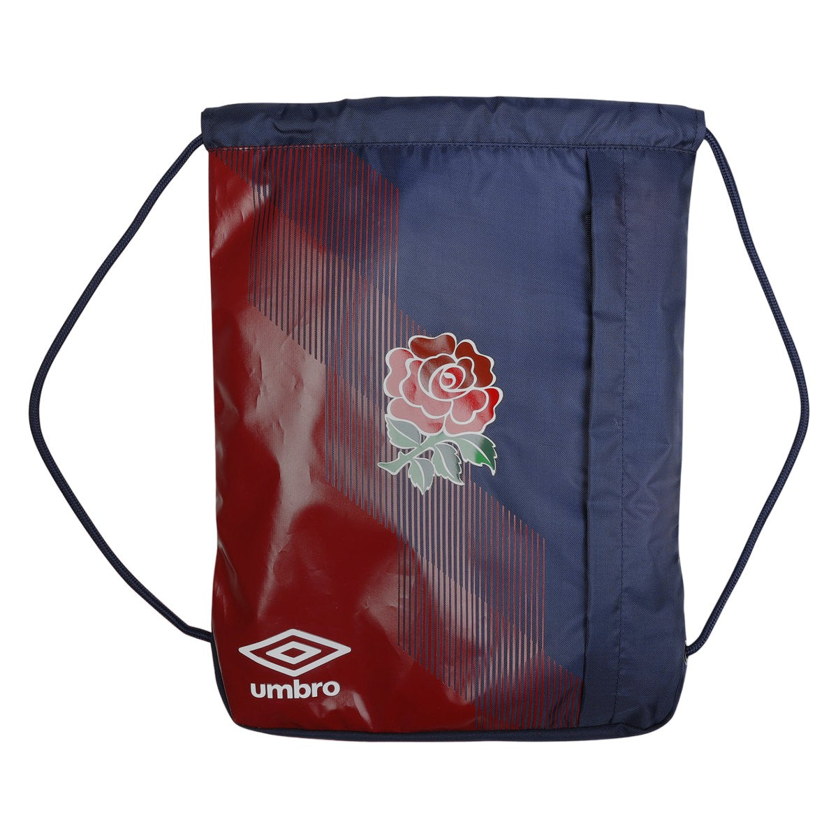 Navy Blazer - Front - Umbro 23-24 England Rugby Drawstring Bag