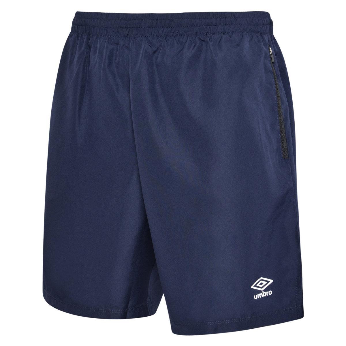 Dark Navy - Front - Umbro Mens Club Essential Training Shorts