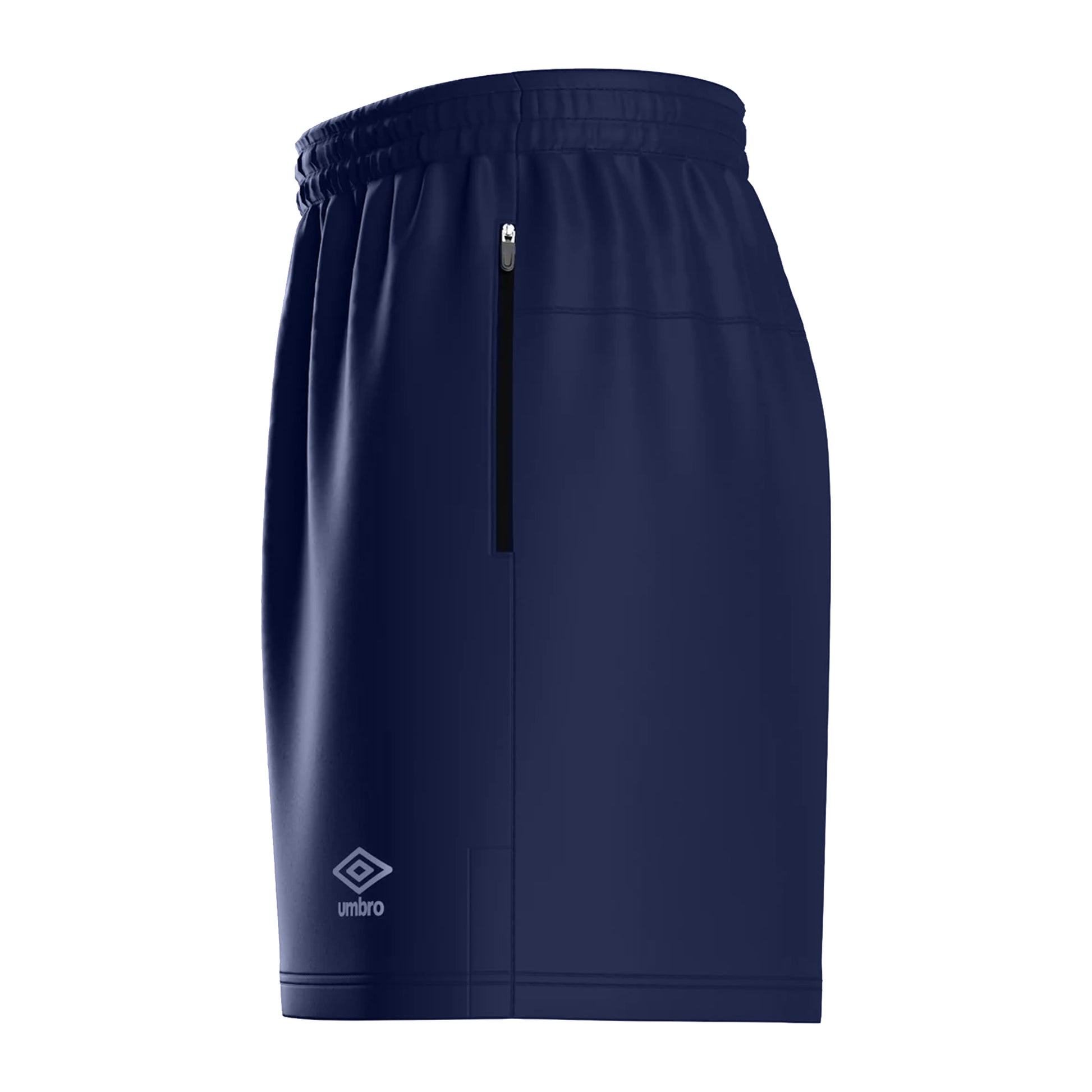 Dark Navy - Side - Umbro Mens Club Essential Training Shorts
