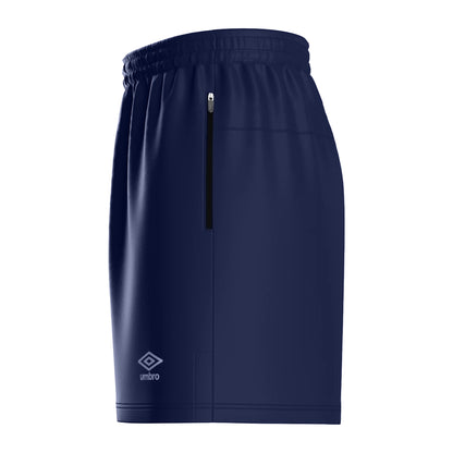 Dark Navy - Side - Umbro Mens Club Essential Training Shorts