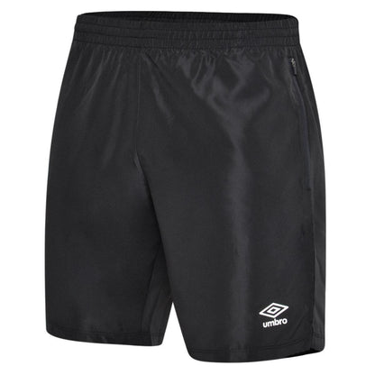 Black - Front - Umbro Mens Club Essential Training Shorts