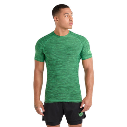 Black-Andean Toucan - Side - Umbro Mens Pro Training Elite Base Layer Top