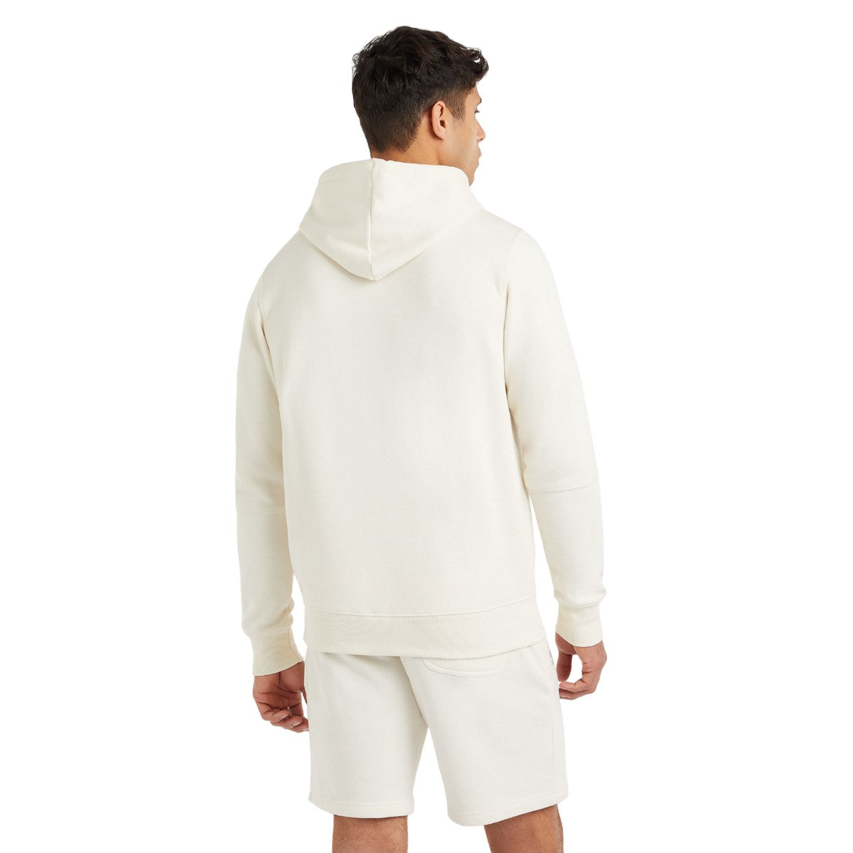 Natural - Back - Umbro Mens Undyed Undyed Hoodie