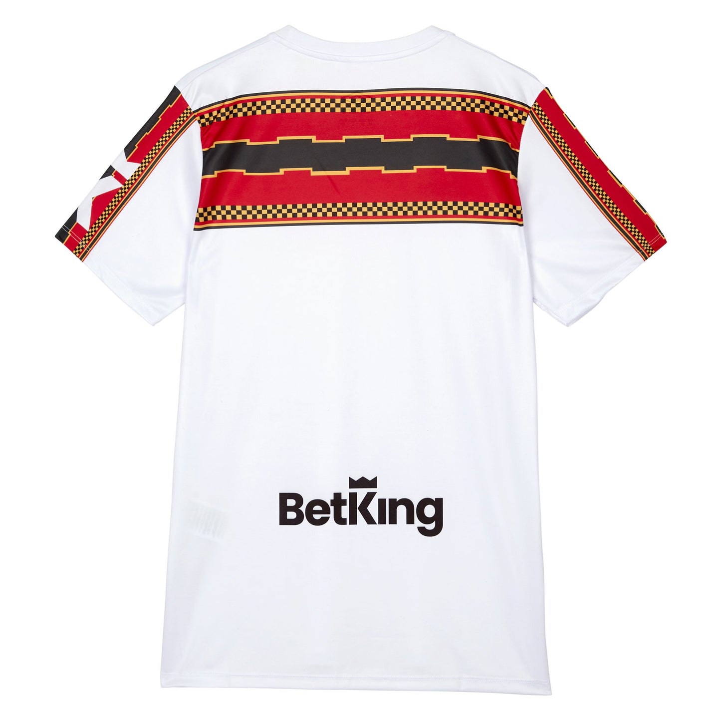 White-Red - Back - Umbro Mens 22-23 Wolaitta Dicha SC Home Jersey
