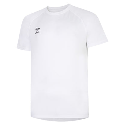 White - Front - Umbro Mens Rugby Drill Top