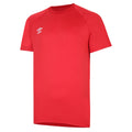 Vermillion - Front - Umbro Mens Rugby Drill Top