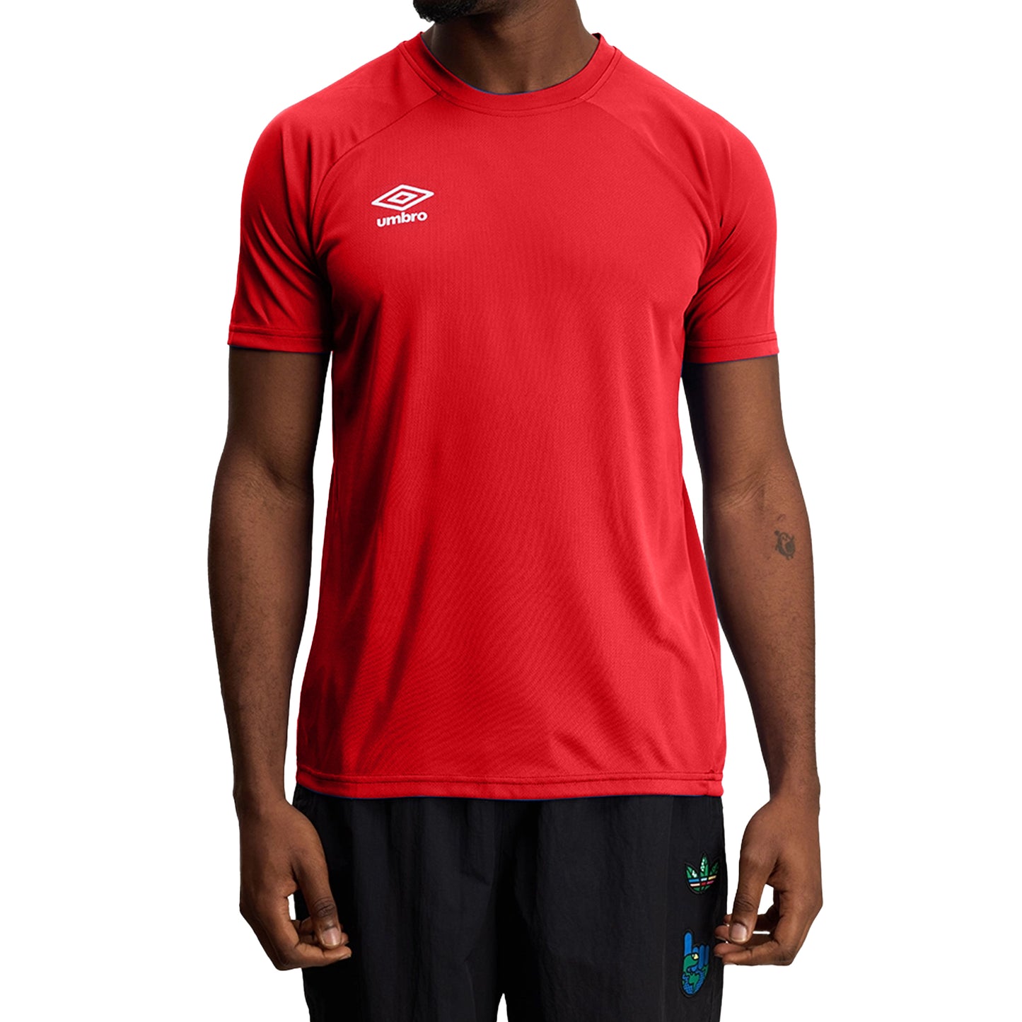 Vermillion - Lifestyle - Umbro Mens Rugby Drill Top