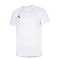 White - Front - Umbro Mens Rugby Drill Top