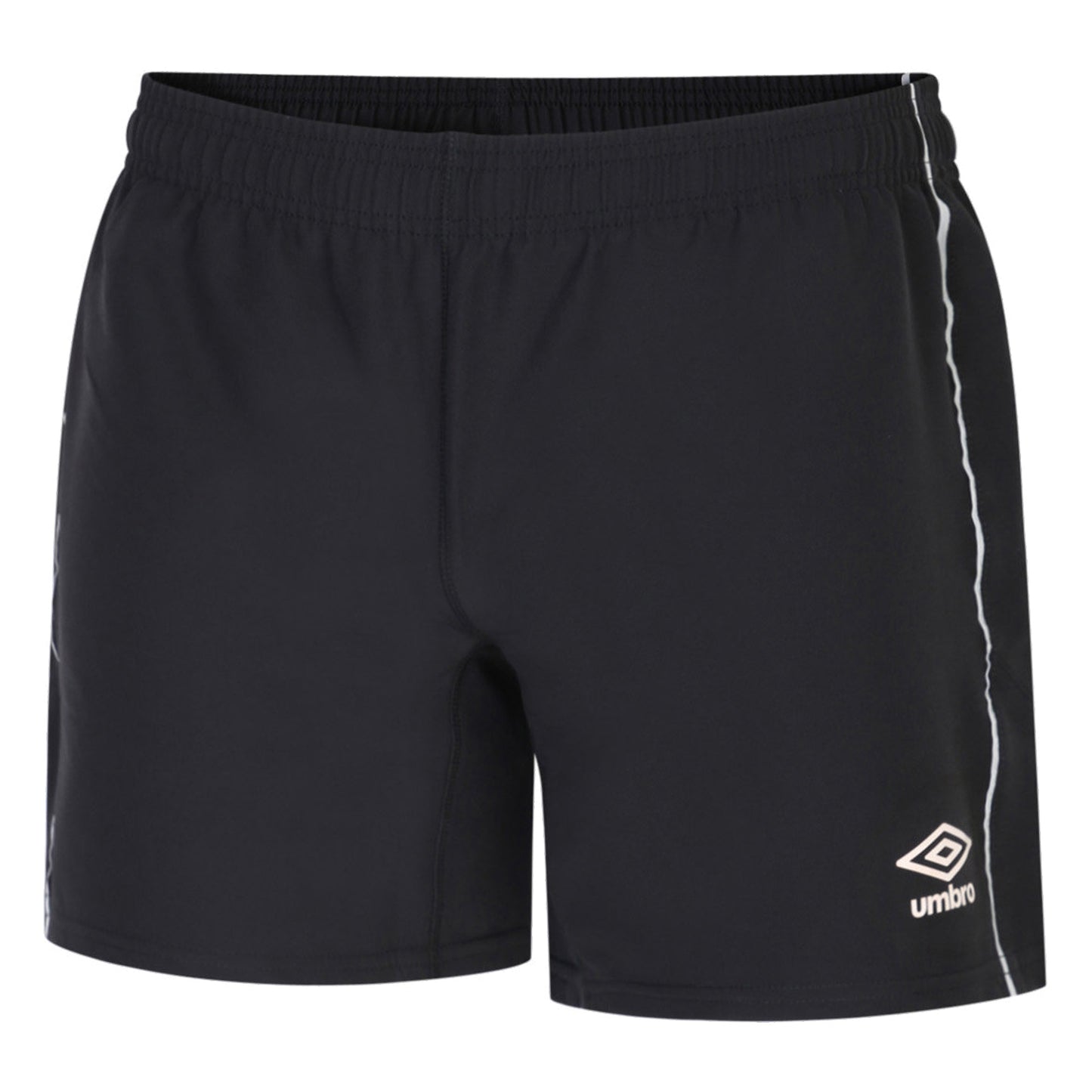Black - Front - Umbro Mens Training Rugby Shorts