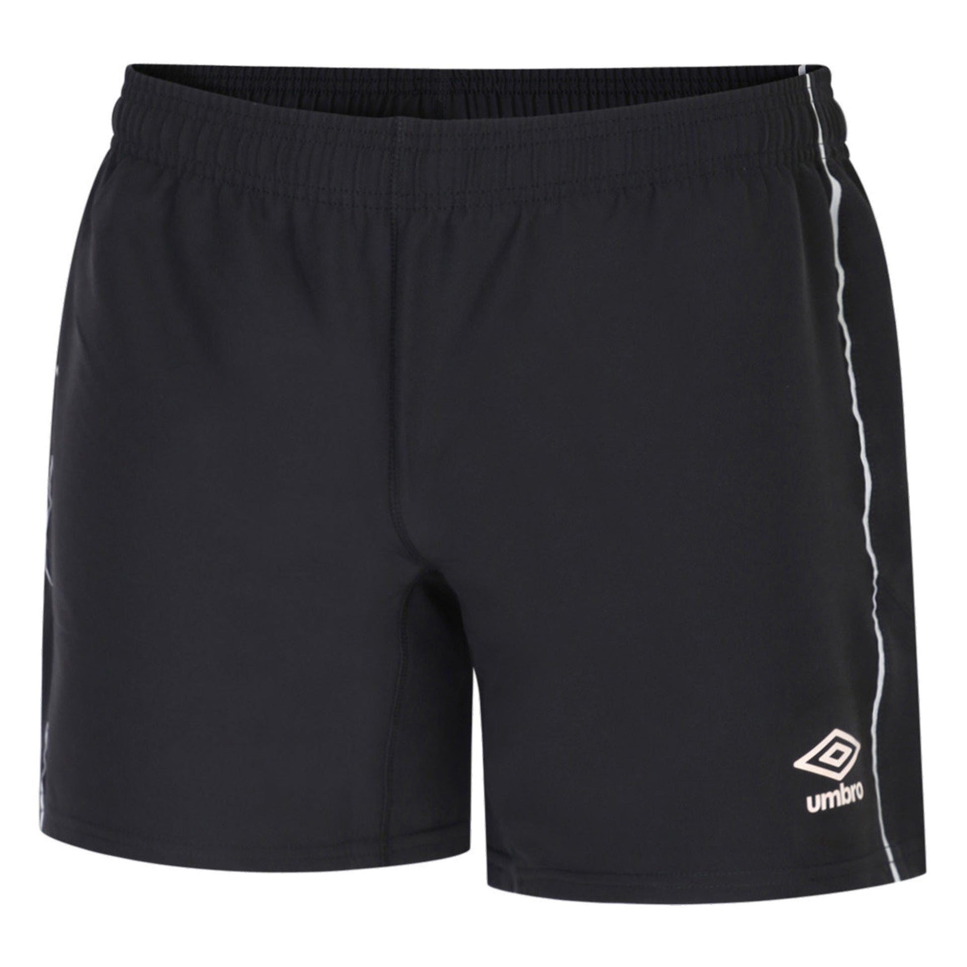 Black - Front - Umbro Mens Training Rugby Shorts