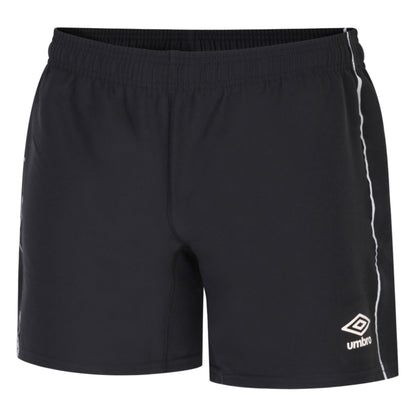 Black - Front - Umbro Mens Training Rugby Shorts