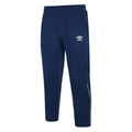 Navy - Front - Umbro Childrens-Kids Knitted Rugby Drill Pants