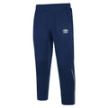Navy - Front - Umbro Childrens-Kids Knitted Rugby Drill Pants