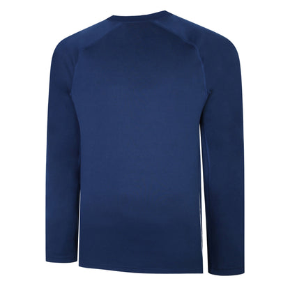 Navy - Back - Umbro Childrens-Kids Rugby Drill Top