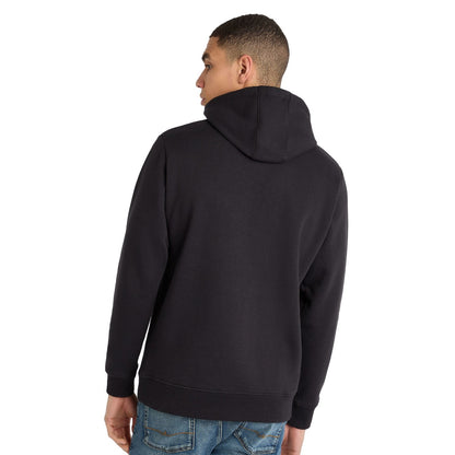 Black-Allure - Back - Umbro Mens Core Hoodie
