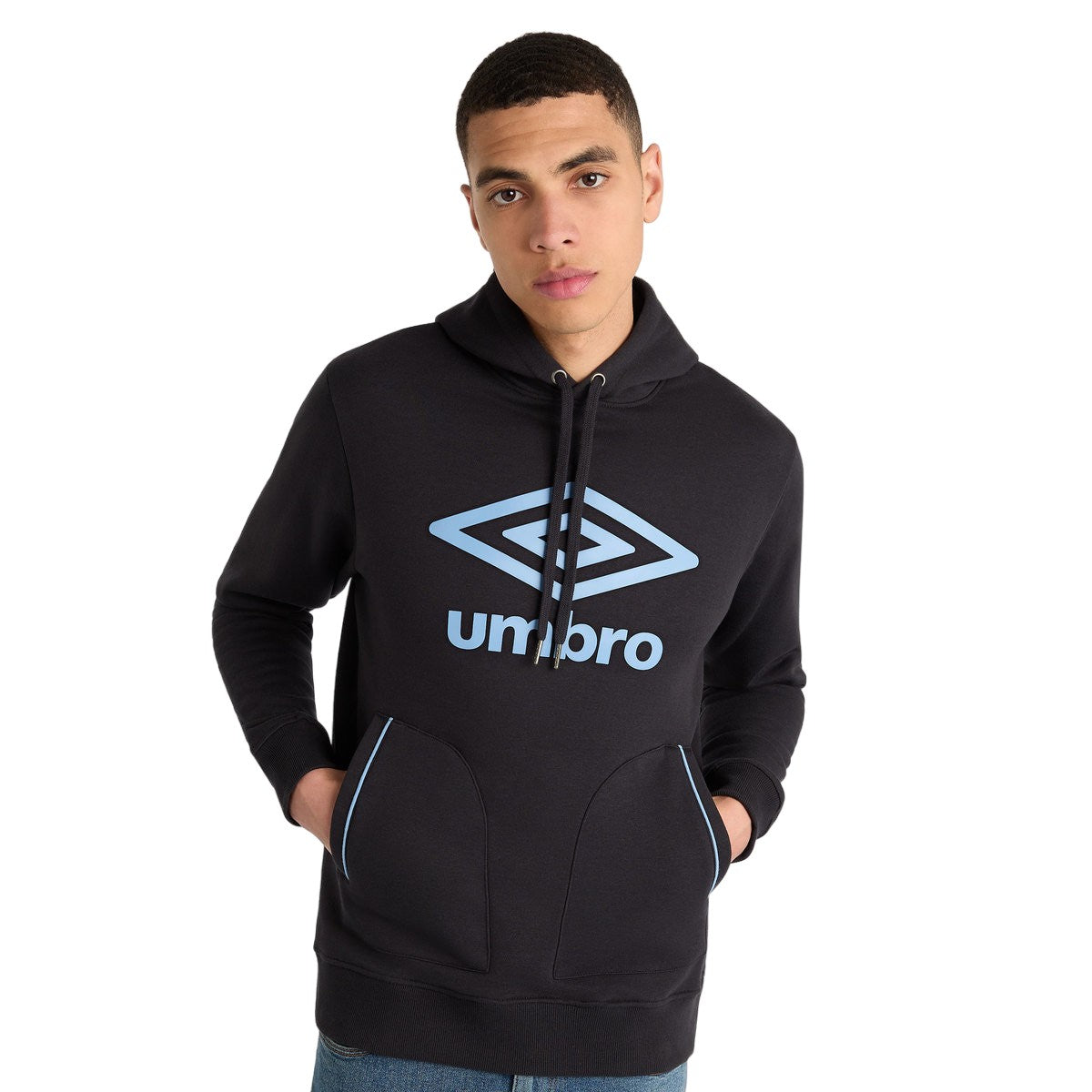 Black-Allure - Lifestyle - Umbro Mens Core Hoodie