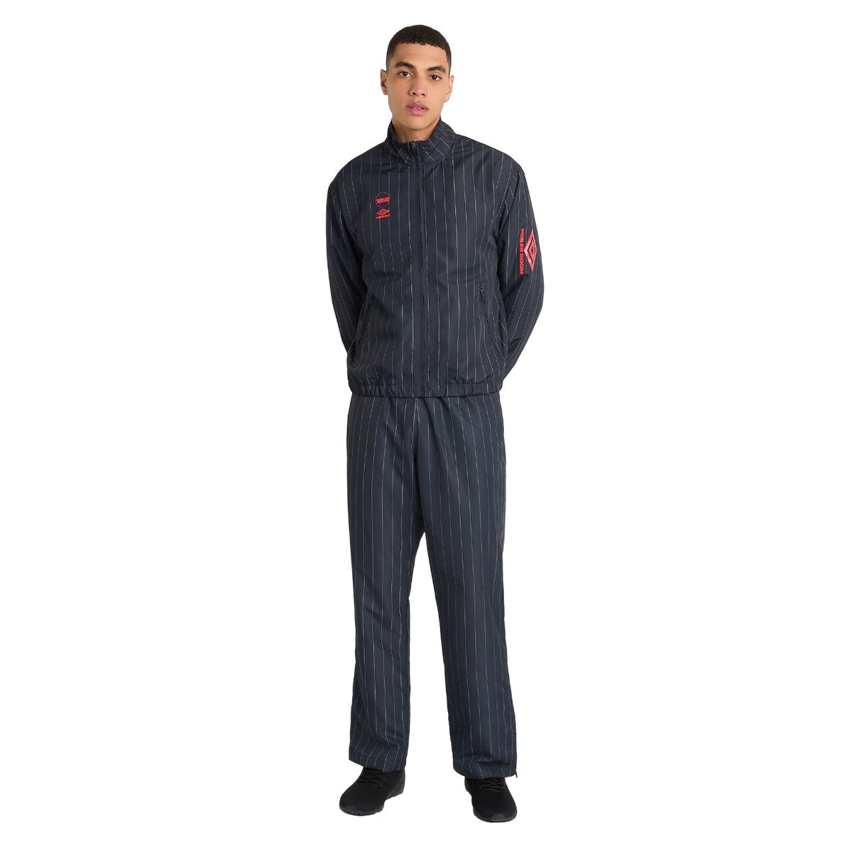 Black - Lifestyle - Umbro Mens Boiler Room Trousers