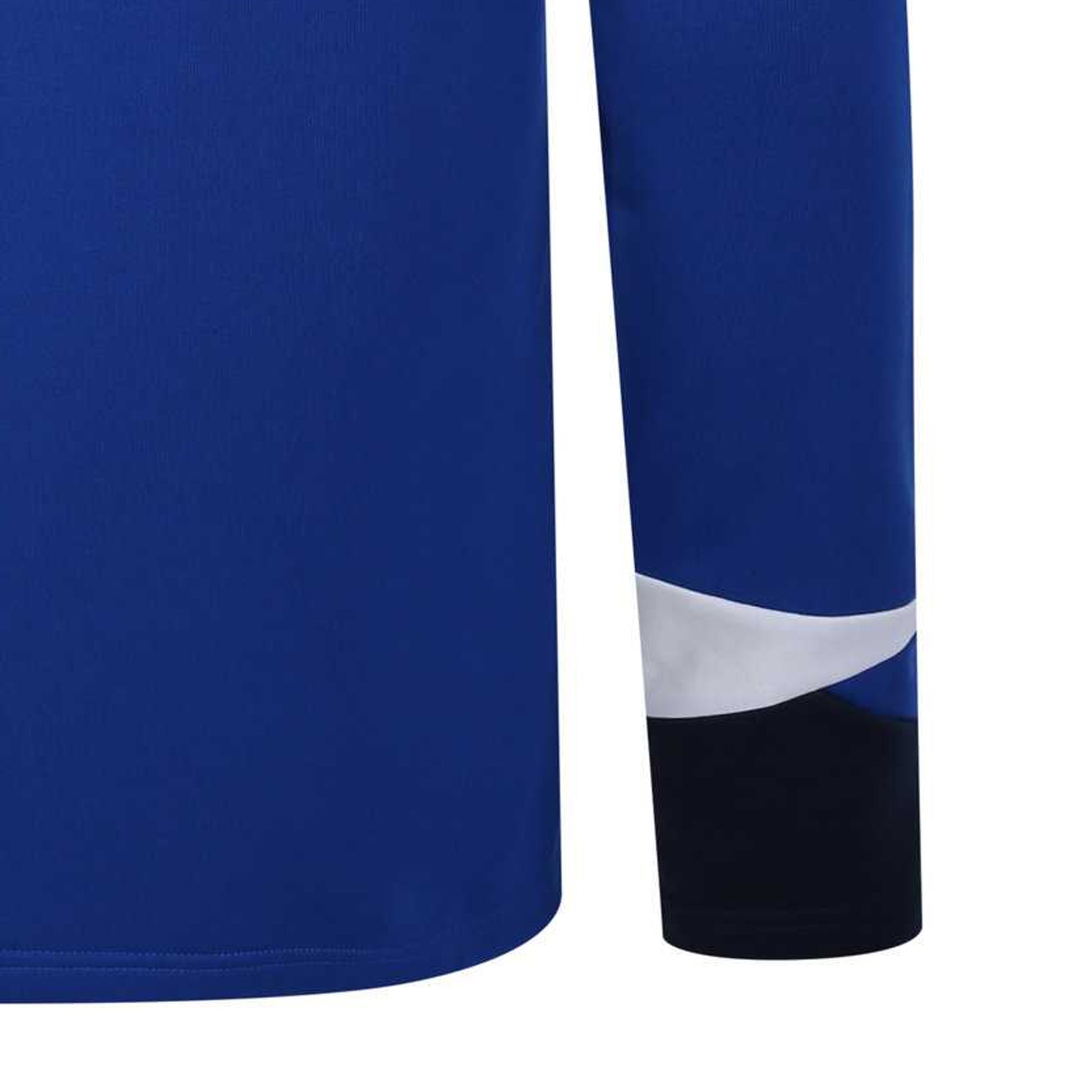 Royal Blue-Dark Navy-White - Lifestyle - Umbro Childrens-Kids Total Training Quarter Zip Track Top
