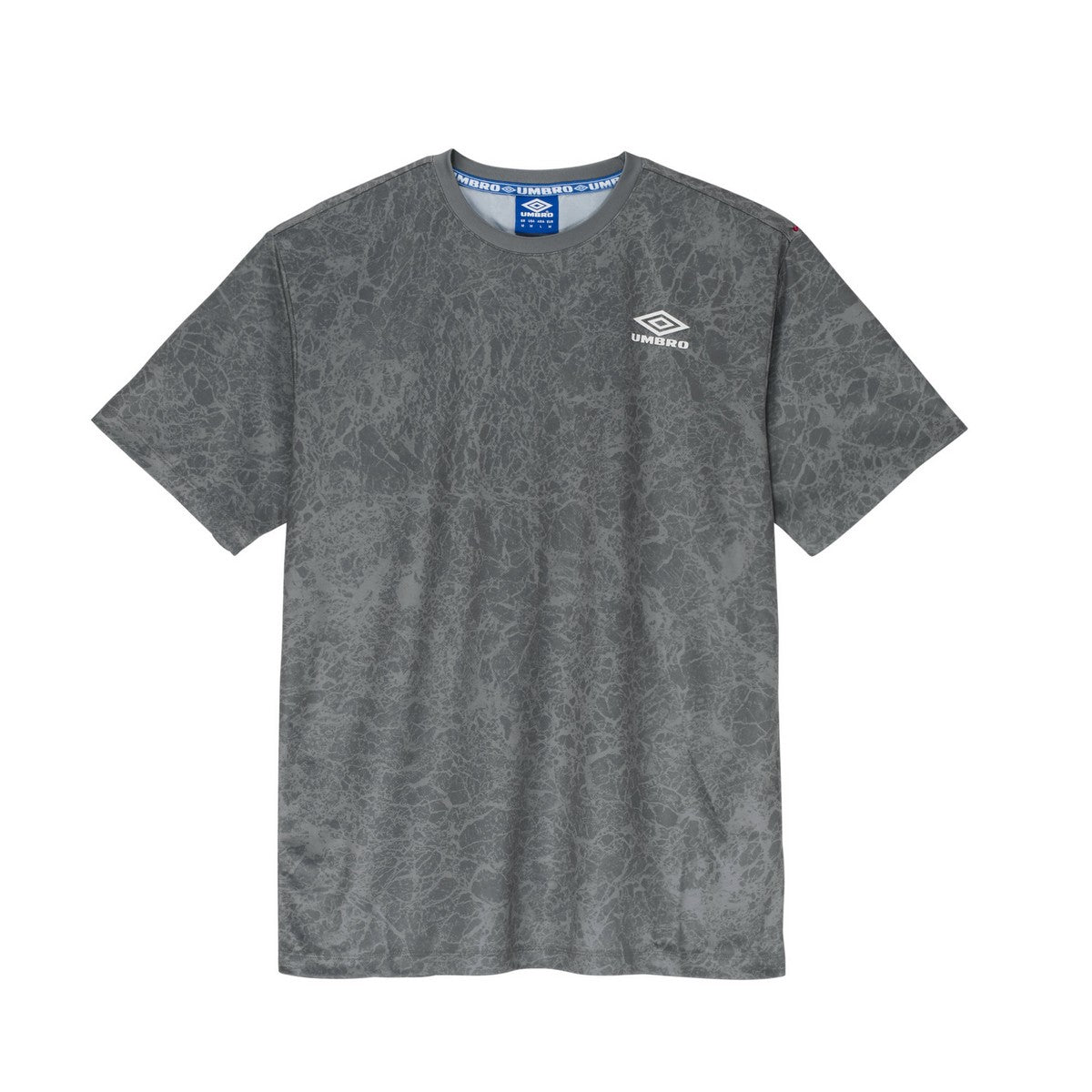 Composite-White - Front - Umbro Mens Marble Effect T-Shirt
