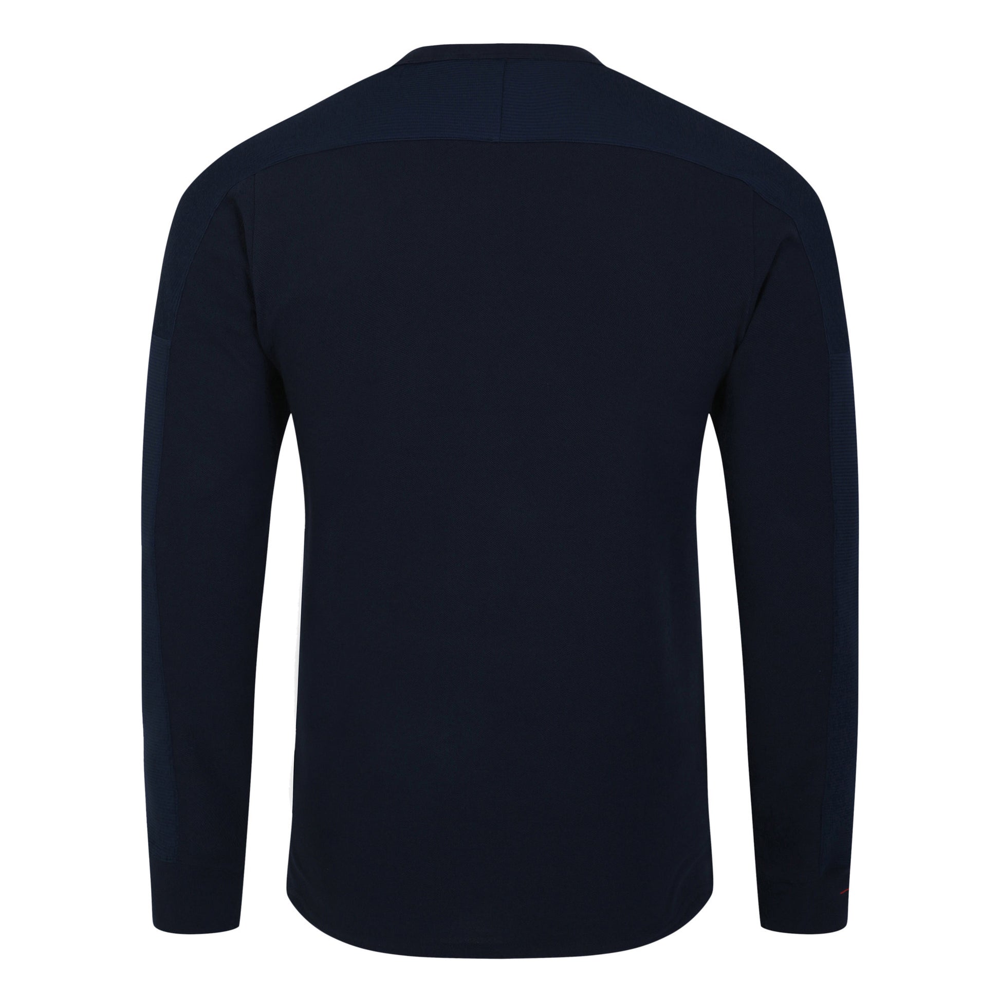 Navy Blazer-Dress Blue - Back - Umbro Mens 23-24 England Rugby Long-Sleeved Presentation T-Shirt