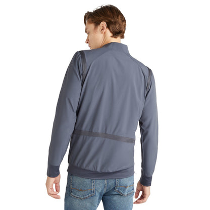 Carbon - Back - Umbro Mens Premier Presentation Jacket