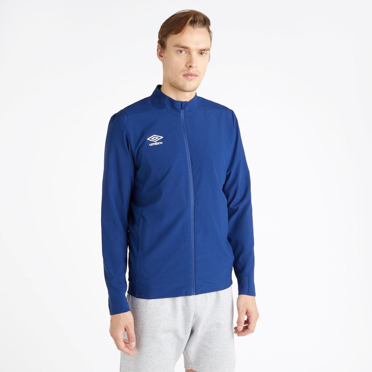 Blue Depth - Front - Umbro Mens Premier Presentation Jacket