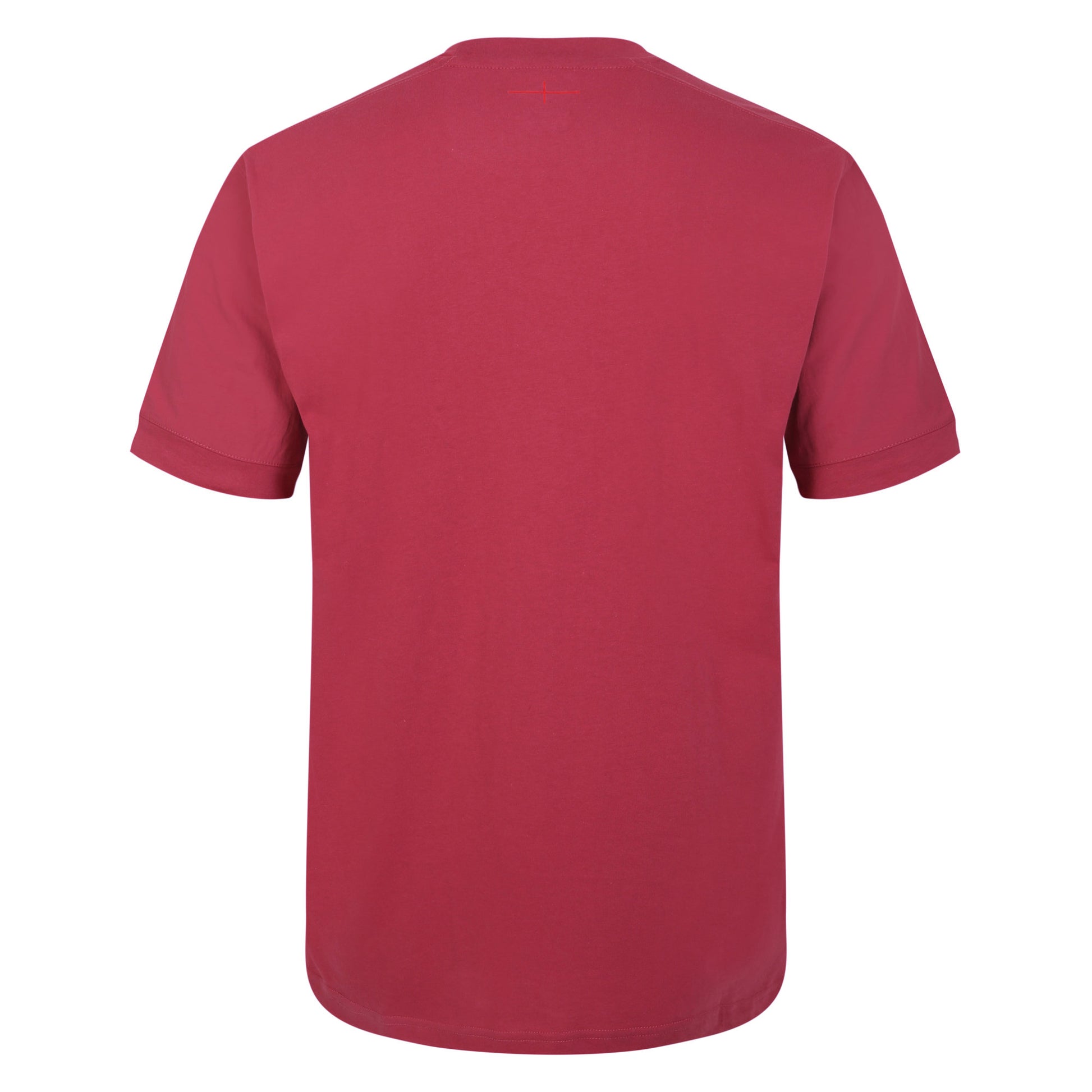 Earth Red - Back - Umbro Childrens-Kids 23-24 England Rugby T-Shirt