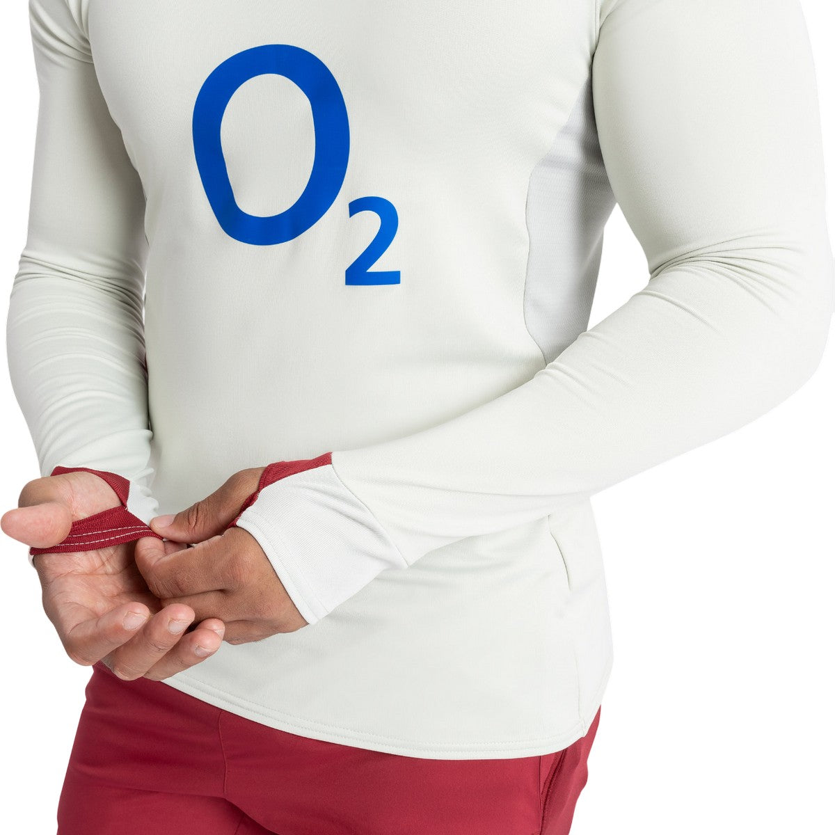 Foggy Dew-Metal-Tibetan Red - Lifestyle - Umbro Mens 23-24 England Rugby Midlayer
