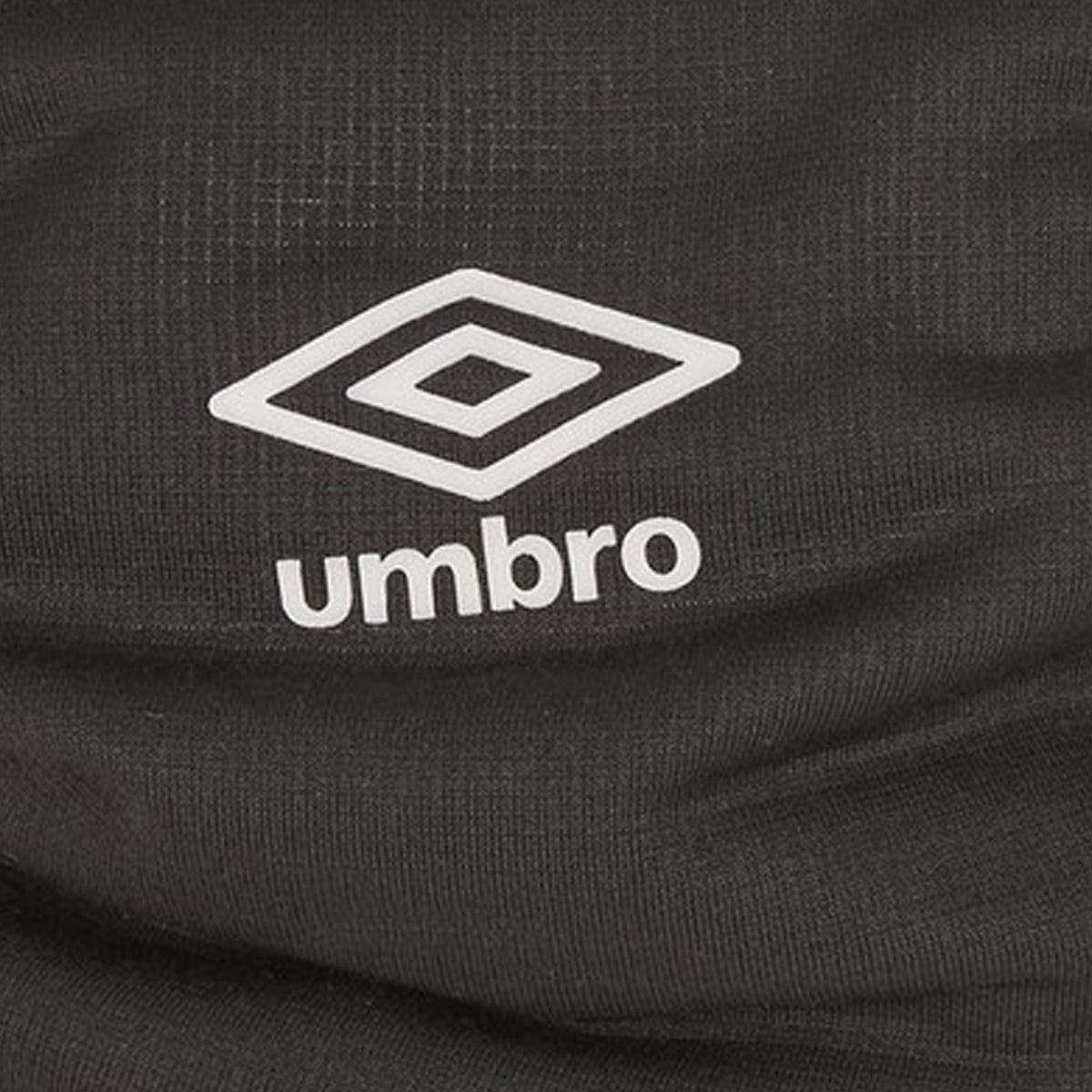 Black - Side - Umbro Unisex Adult Logo Snood