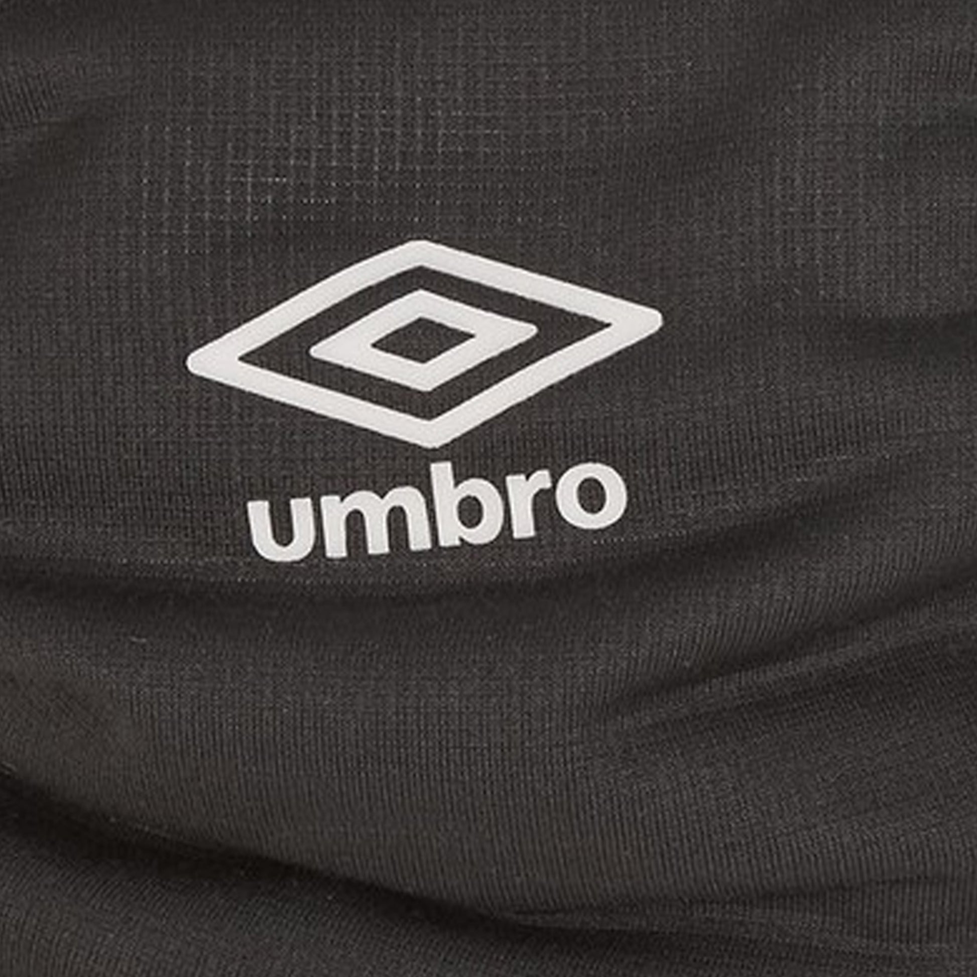 Black - Side - Umbro Unisex Adult Logo Snood