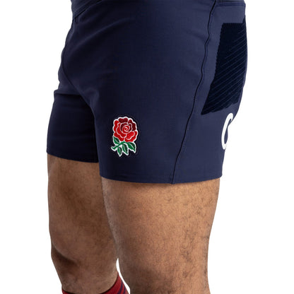Navy Blue - Lifestyle - Umbro Mens 23-24 Alternate Pro England Rugby Shorts