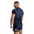 Navy Blue-White-Red - Back - Umbro Mens 23-24 Alternate Pro England Rugby Jersey