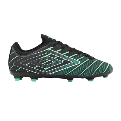 Black-Alexandrite-Toucan-White - Side - Umbro Unisex Adult Velocita Elixir Club Football Boots