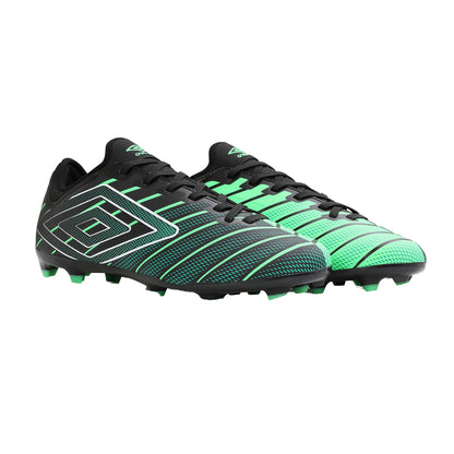 Black-Alexandrite-Toucan-White - Front - Umbro Unisex Adult Velocita Elixir Club Football Boots