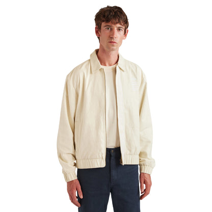 Cream - Front - Umbro Mens Percival Coach Jacket