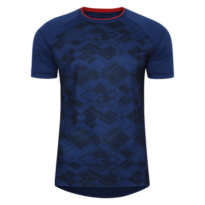 Estate Blue - Front - Umbro Mens Pro Training Graphic Print Jersey