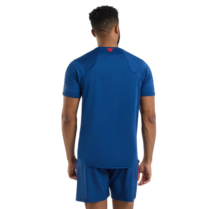 Estate Blue - Back - Umbro Mens Pro Training Marl T-Shirt