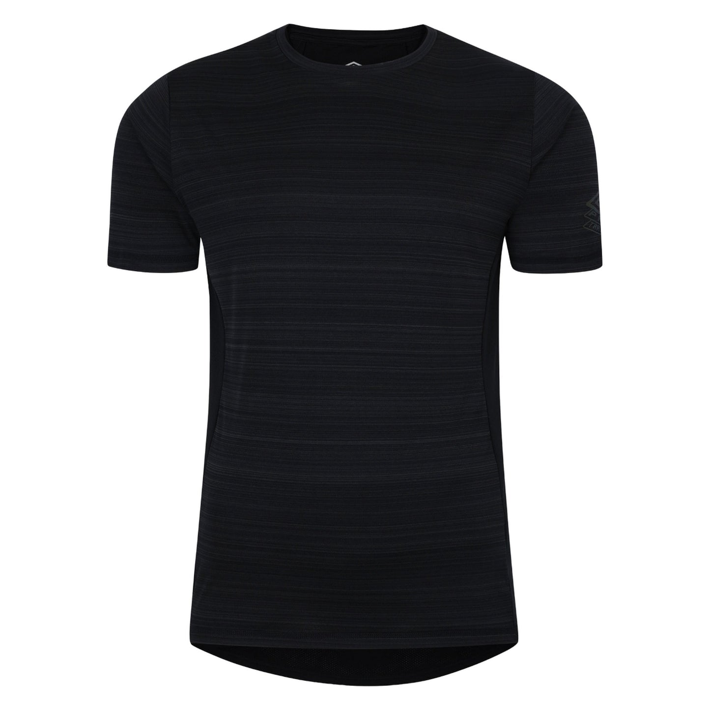Black - Front - Umbro Mens Pro Training Marl T-Shirt