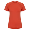 Hot Coral - Front - Umbro Womens-Ladies Pro Training Polyester T-Shirt