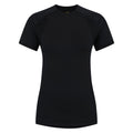 Black - Front - Umbro Womens-Ladies Pro Training Polyester T-Shirt