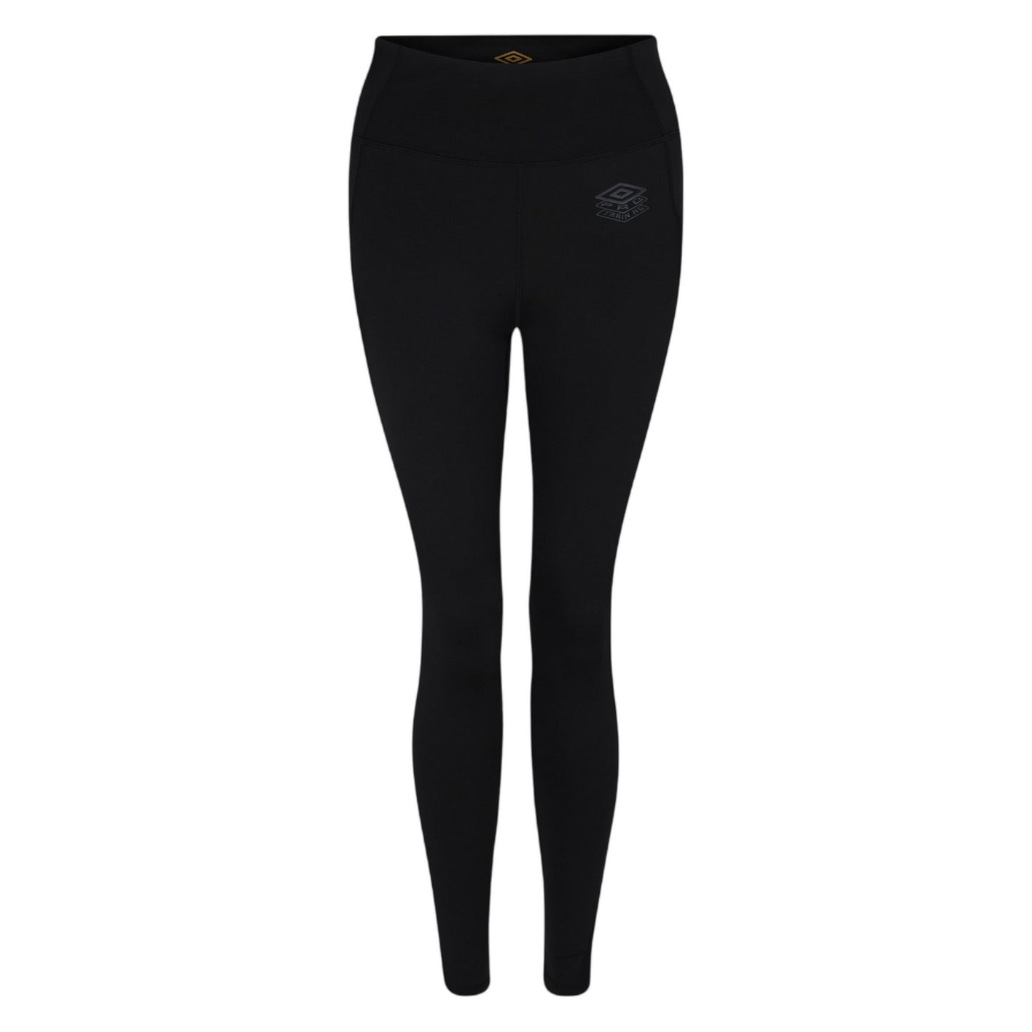 Black - Front - Umbro Womens-Ladies Pro Training 7-8 Leggings