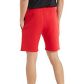 Vermillion - Back - Umbro Mens Fleece Logo Casual Shorts