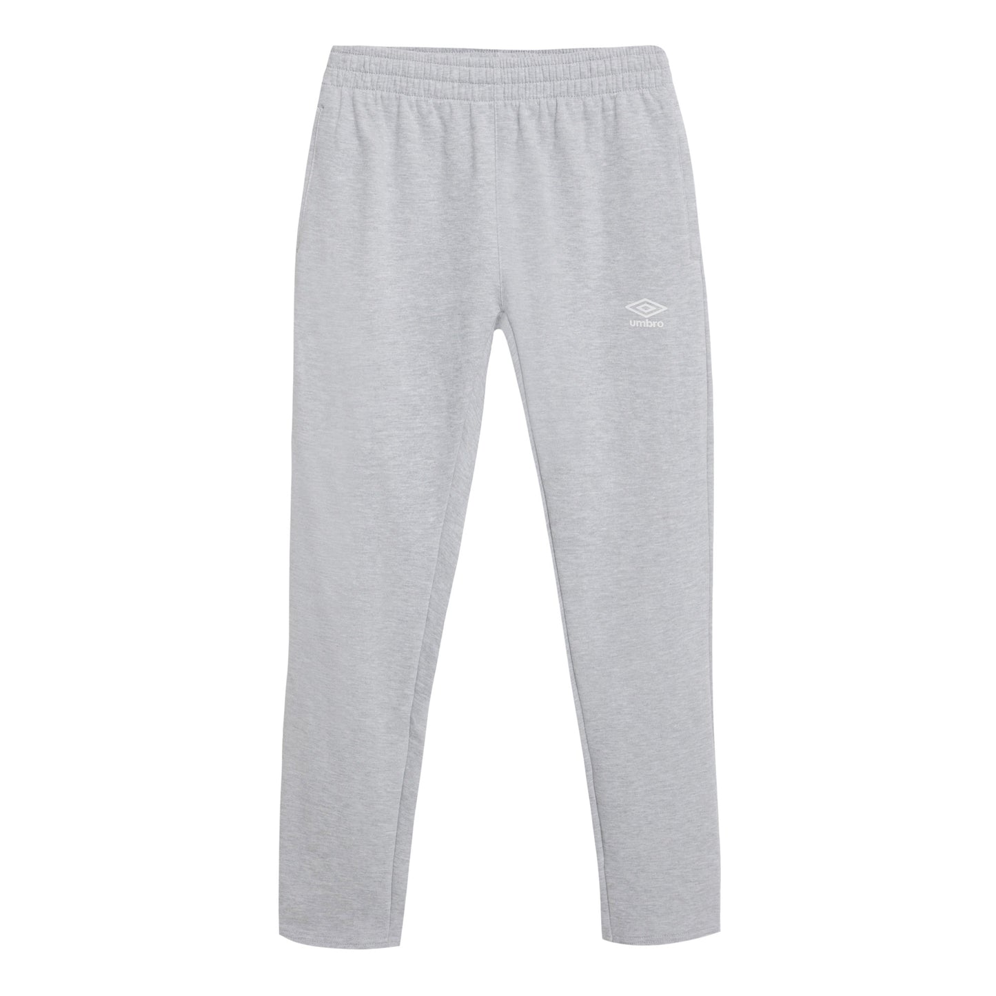 Grey Marl - Front - Umbro Mens Fleece Jogging Bottoms