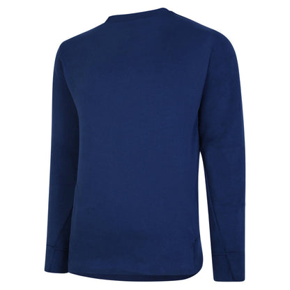 Navy - Back - Umbro Mens Pro Elite Fleece Sweatshirt